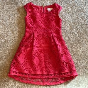 Girls high low formal dress XS 4 / 5 👗 🤩